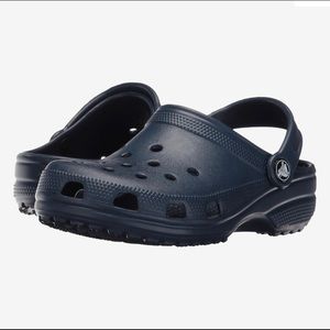 Navy Toddler Crocs